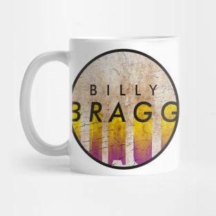 Billy Bragg - VINTAGE YELLOW CIRCLE Mug